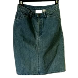 Liz Claiborne denim skirt